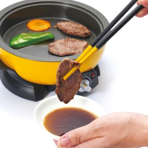 IPPINKA Silicone Tip Chopsticks, Red (Standard 25cm) - Image 4