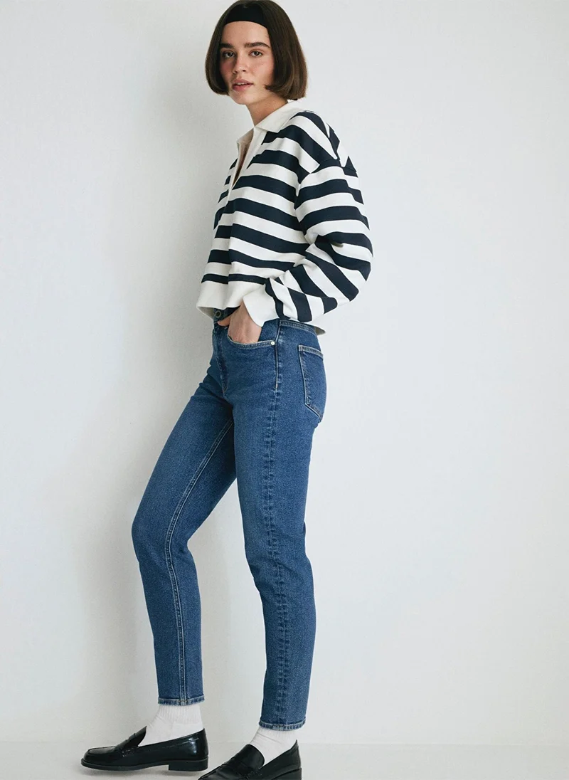 MAVI Cindy Mid Brushed College Jean Pants