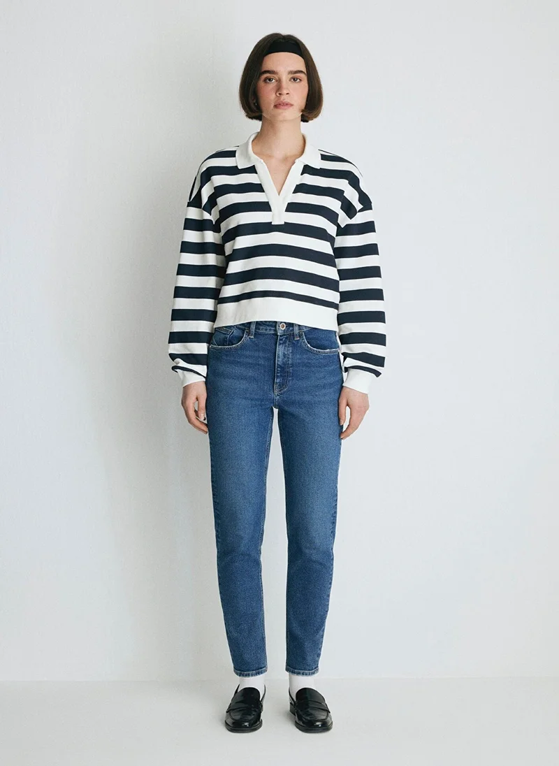 MAVI Cindy Mid Brushed College Jean Pants