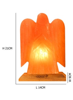 GEOHONEY Geohoney - Himalayan Salt Lamp Angel Shape  - Image 3