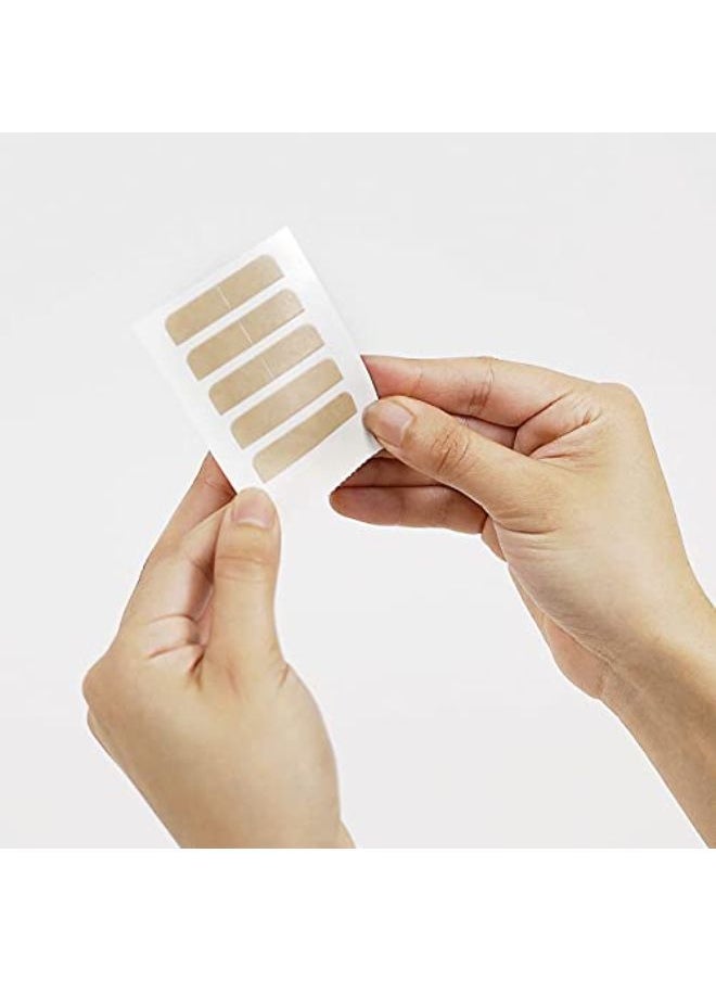 The Hair Shop Smart Tabs Tape-In Hair Extension Tape - Professional Strong No-Residue Bonding Double-Sided Replacement Tape For 100% Remy Human Hair Extensions, 60 Tabs (4 Cm X 0.9 Cm)  - Image 5