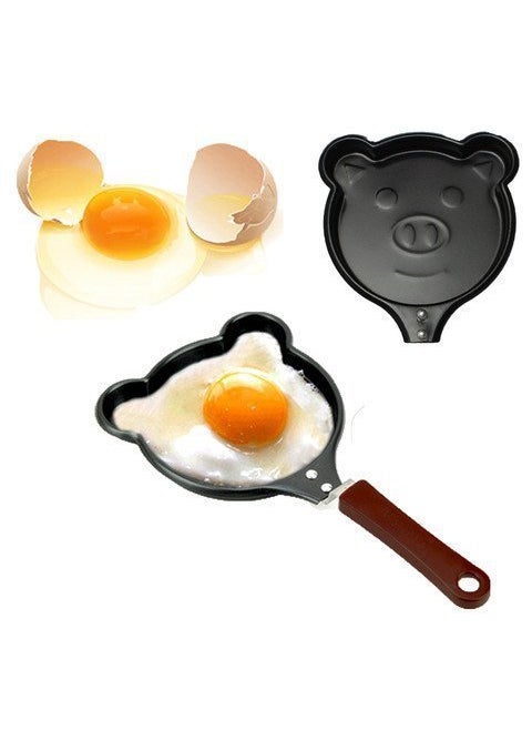 Kriya Enterprises Kriya enterprises 1PCs Mini Omelette Designer Egg Frying Pan Design May Very  - Image 3