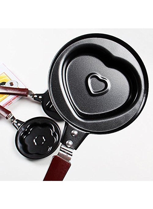 Kriya Enterprises Kriya enterprises 1PCs Mini Omelette Designer Egg Frying Pan Design May Very  - Image 5