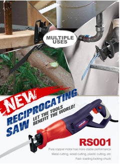 makute 900 Watt Reciprocating Electric Saw  - Image 2