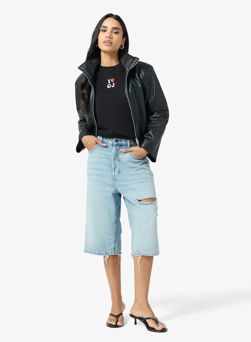 Guess  Crew Neck Short Sleeve T-Shirt for Women | Best Price UAE