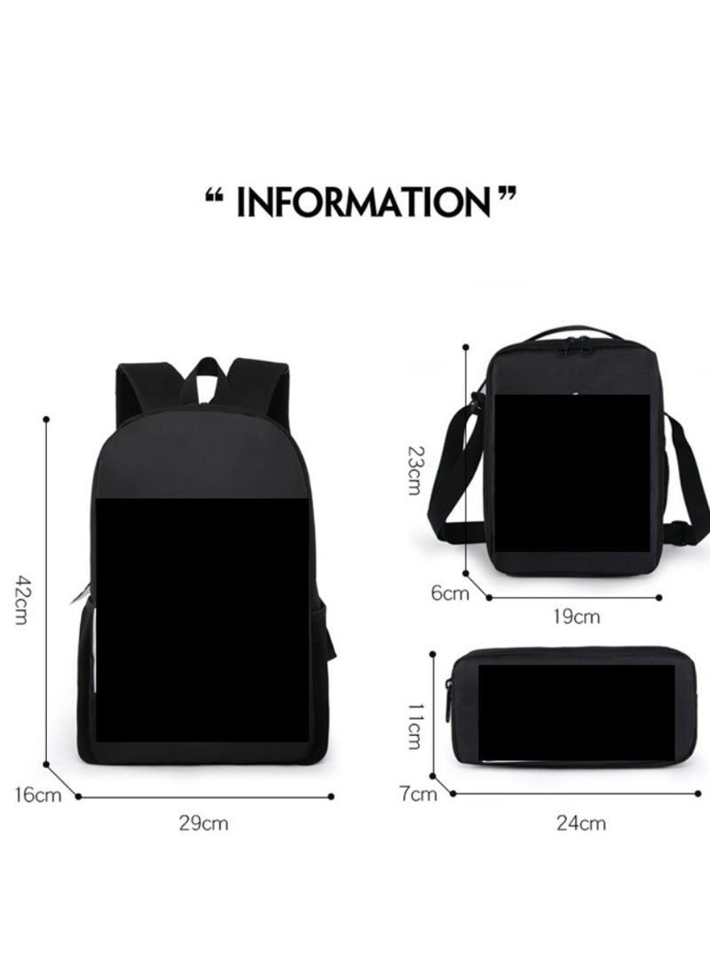 Digital Printing Large Capacity Backpack Three piece Set Lunch Bag Pen Bag Polyester Comfortable Load Reducing Backpack for Students and Children Unisex - pzsku/Z0452BB9FE5CE74AAEB67Z/45/_/1705562619/eec594a6-b29c-4d12-b6f3-7e0430ab7bb9