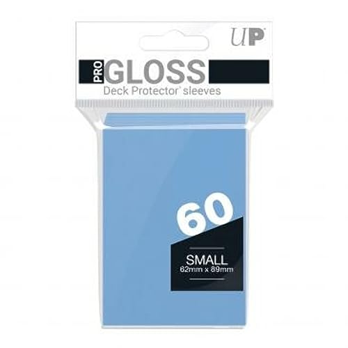 Ultra Pro Sleeves 60 d10 Card Game Small Light Blue - Image 1
