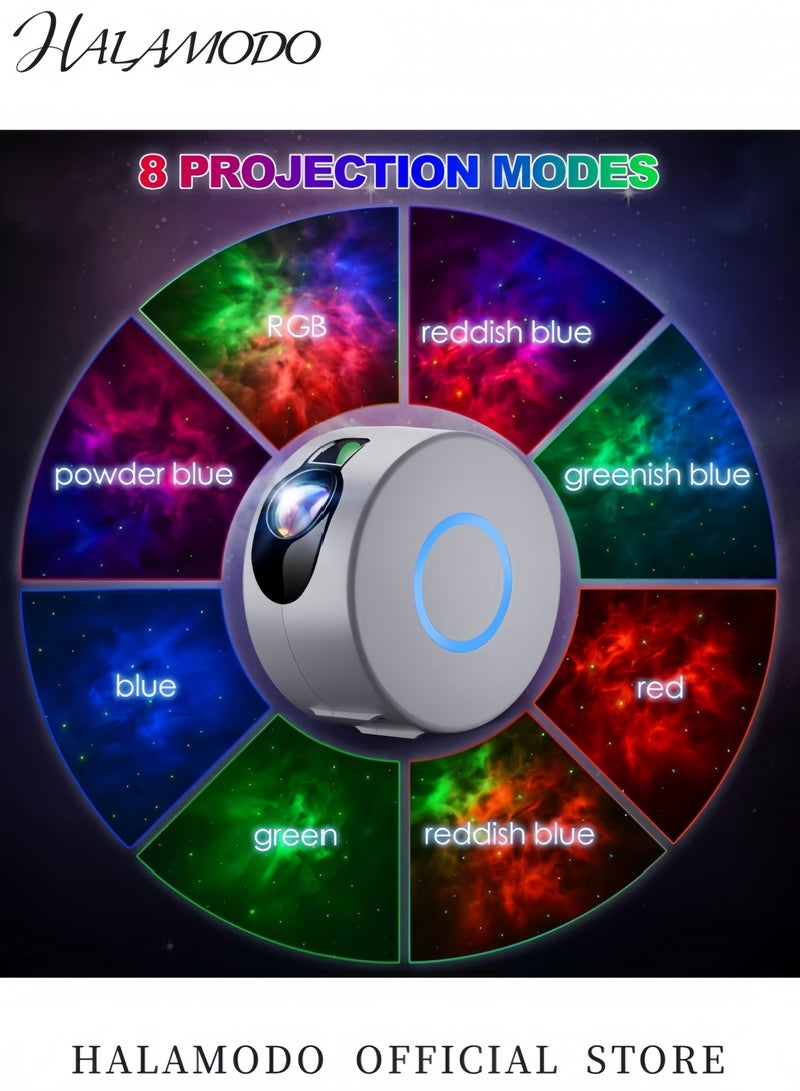 HALAMODO Remote Control LED Smart Projector Light Multicolour  - Image 2
