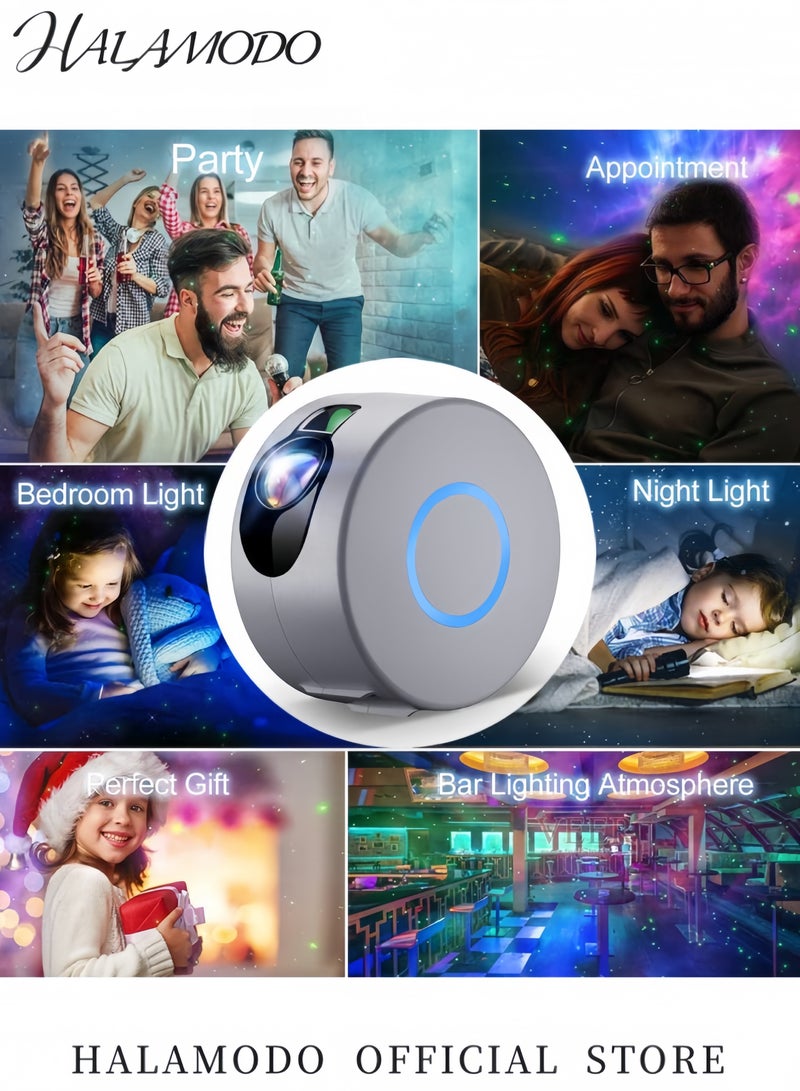 HALAMODO Remote Control LED Smart Projector Light Multicolour  - Image 5