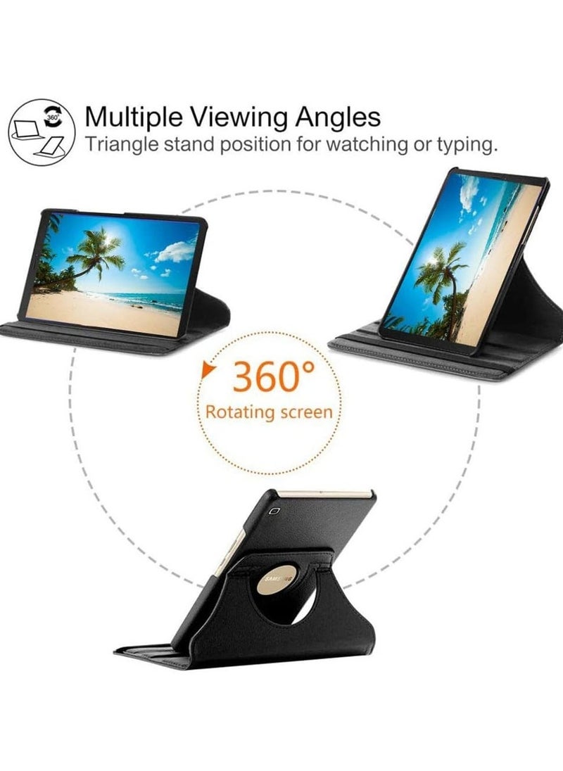 Arabest compatible for Samsung Galaxy Tab A7 Lite 8.7 inch Case,360°Rotating Case,Multi-Angle Swiveling Slim cover Auto Wake/Sleep PU Leather Hard Back Shockproof - Image 4