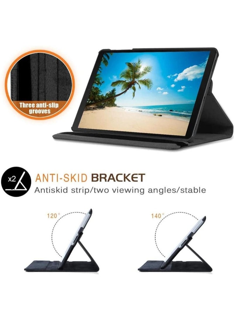 Arabest compatible for Samsung Galaxy Tab A7 Lite 8.7 inch Case,360°Rotating Case,Multi-Angle Swiveling Slim cover Auto Wake/Sleep PU Leather Hard Back Shockproof - Image 5