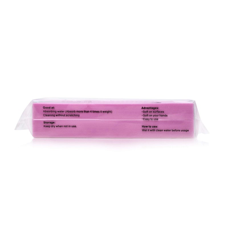 Saugwunder Cleaning Sponge Super Absorbent Water Durable ^~ You Know 17.5?7.5?3.5 Cm[6.9 X 3 X 1.38 Inches] Use For Household Clean Cars/Boats The Dust And Dirt On Furnitures Bathtubs&Etc. (Pink) - Image 4
