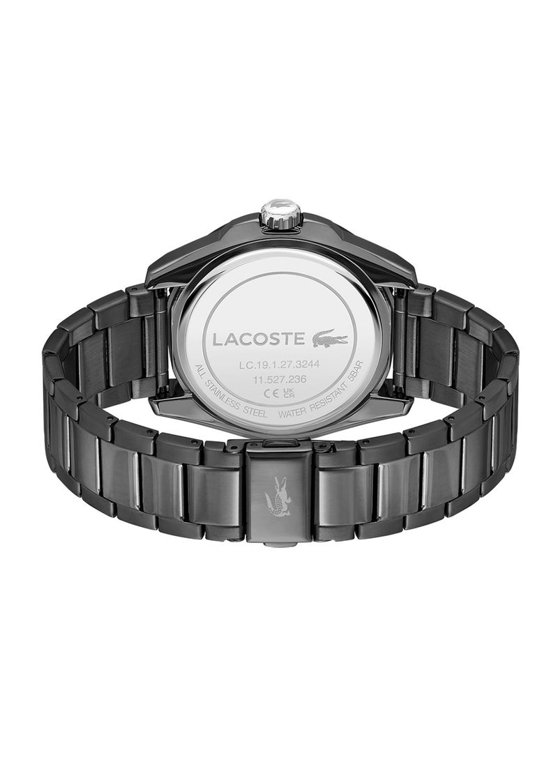 LACOSTE Men's Analog Round Shape Stainless Steel Wrist Watch 2011288 - 44 Mm  - Image 3