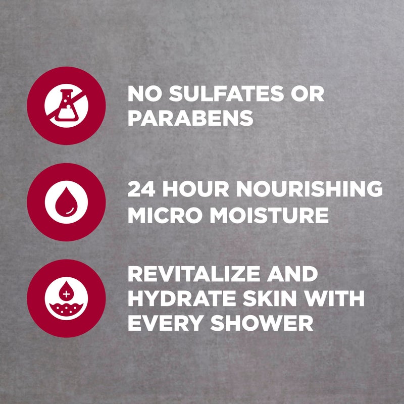 Dove Men+Care غسول الجسم والوجه دوف للرجال + العناية مقشر لتنظيف عميق للرجال مع تقنية الترطيب الميكروي المغذية لمدة 24 ساعة، 30 أونصة - Image 4