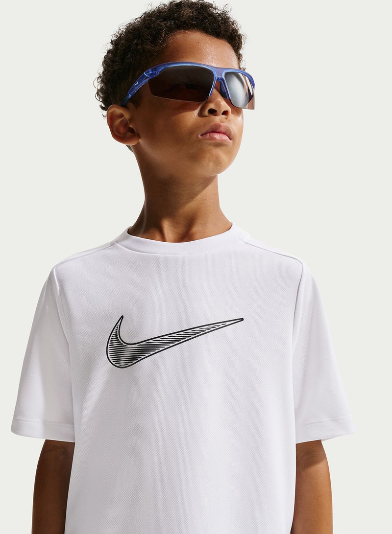 Nike DRI- FIT MULTI SS TOP HBR - Image 4