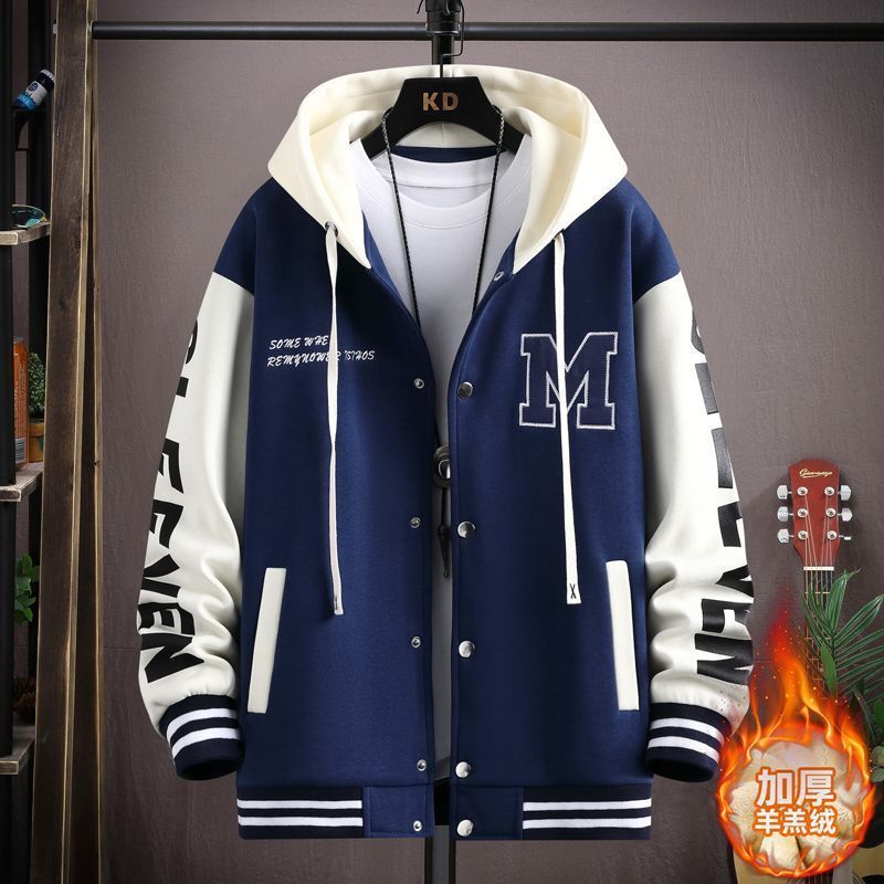 13-15 Years Old Junior High School Boys Coat 14 Handsome Baseball Suit Jacket 15 Years Old Teenager Big Boy Men'S Clothing - Image 5