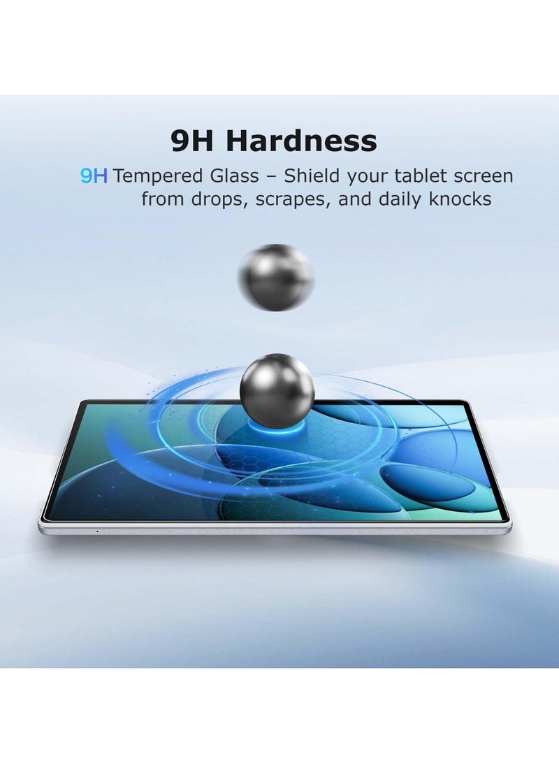 عام 【قطعتان】 حامي شاشة متوافق مع Acer Iconia X14 (X14-M1N) مقاس 14 إنش 2025، زجاج مقسى، مقاوم للخدوش، خالٍ من الفقاعات، صلابة 9H - Image 5