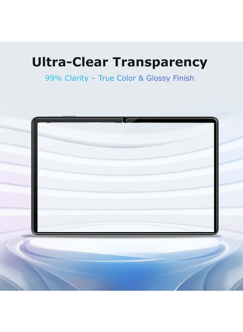 عام 【قطعتان】 حامي شاشة متوافق مع Acer Iconia X14 (X14-M1N) مقاس 14 إنش 2025، زجاج مقسى، مقاوم للخدوش، خالٍ من الفقاعات، صلابة 9H - Image 4