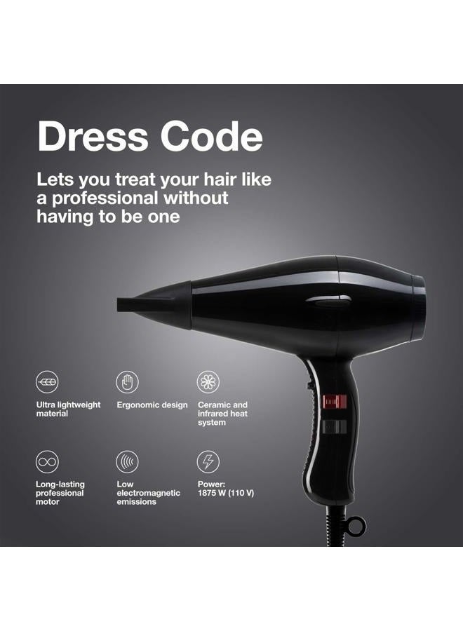 ELCHIM Dress Code Hair Dryer: Professional, Lightweight Ionic/Ceramic Salon Blow Dryer - Image 2