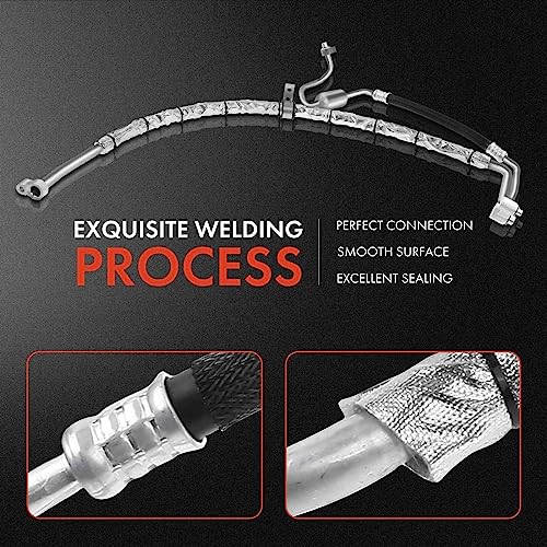 A-Premium A/C Suction and Discharge Line Hose Assembly Compatible with Ford Fusion 2010-2012 2.5L, Mercury Milan 2010-2011 2.5L - Image 5
