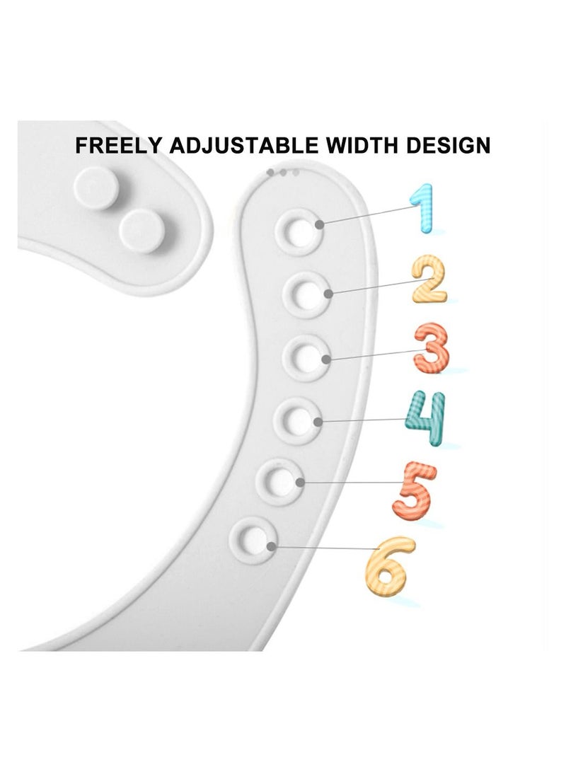 Muslin Tree 2-Piece Waterproof Silicone Baby Bibs  - Image 3