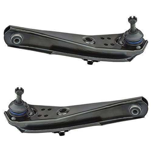 TRQ Front Lower Control Arm with Ball Joint Set Compatible with 1963-1965 Ford Falcon 1965-1966 Mustang 1960 Ranch Wagon 1961-1965 Ranchero 1963-1964 Sprint Mercury Comet 1965 Cyclone - Image 1