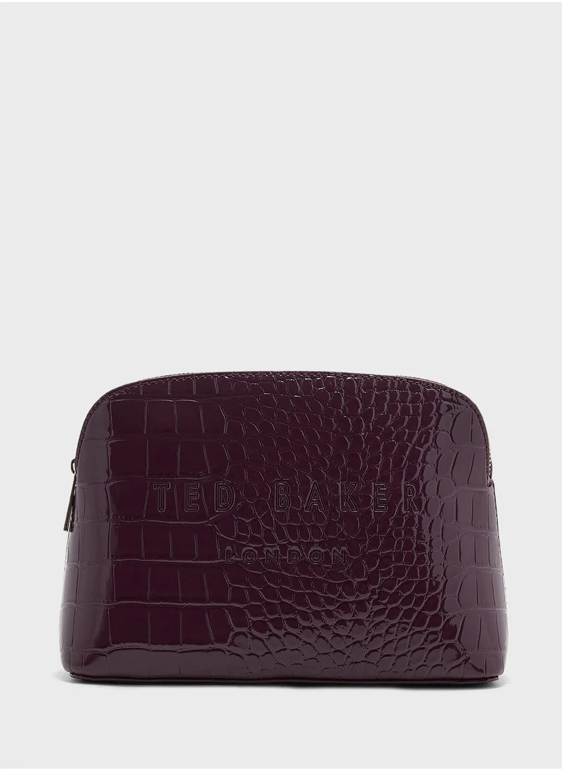 Ted Baker CROCALA Imitation Croc Makeup Bag