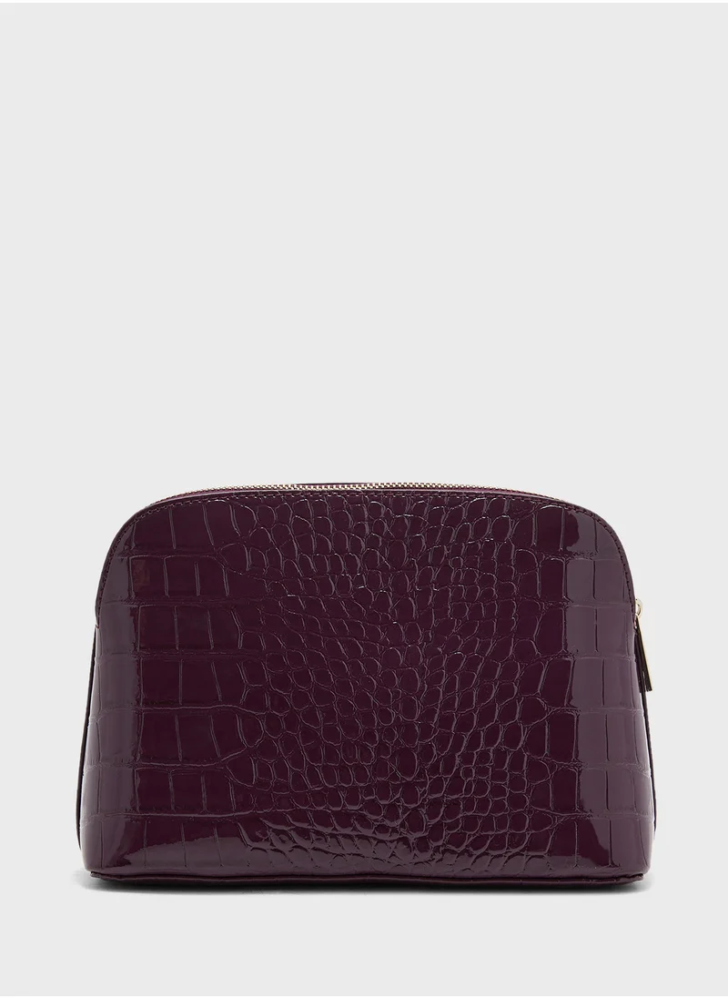 Ted Baker CROCALA Imitation Croc Makeup Bag