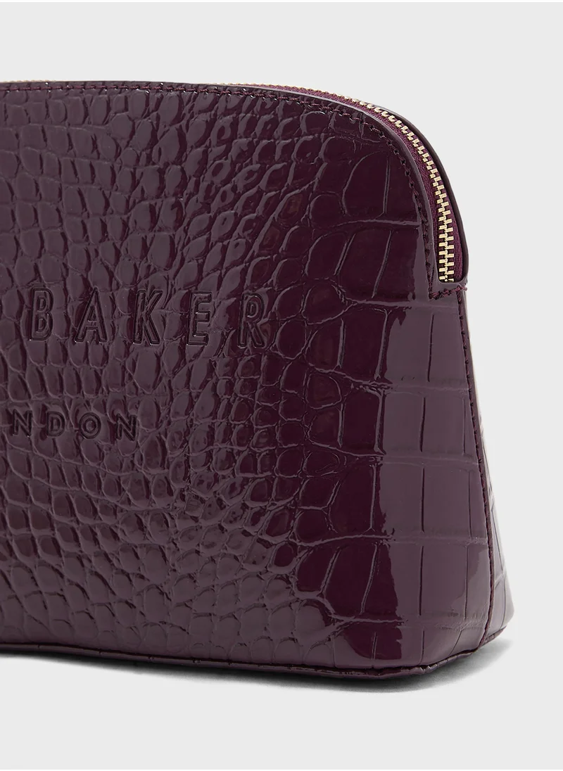 Ted Baker CROCALA Imitation Croc Makeup Bag