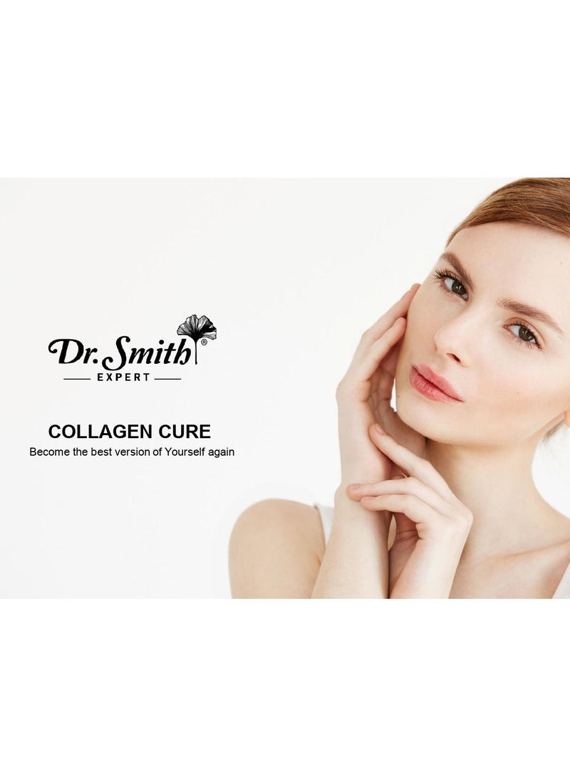 Dr.Smith Dr. Smith's Expert Collagen Vials Cure 5000mg - Brightens Complexion, Clears Skin, Reduces Wrinkles, Aids in Prevention of Acne, 100% Natural Fish Collagen - Image 5