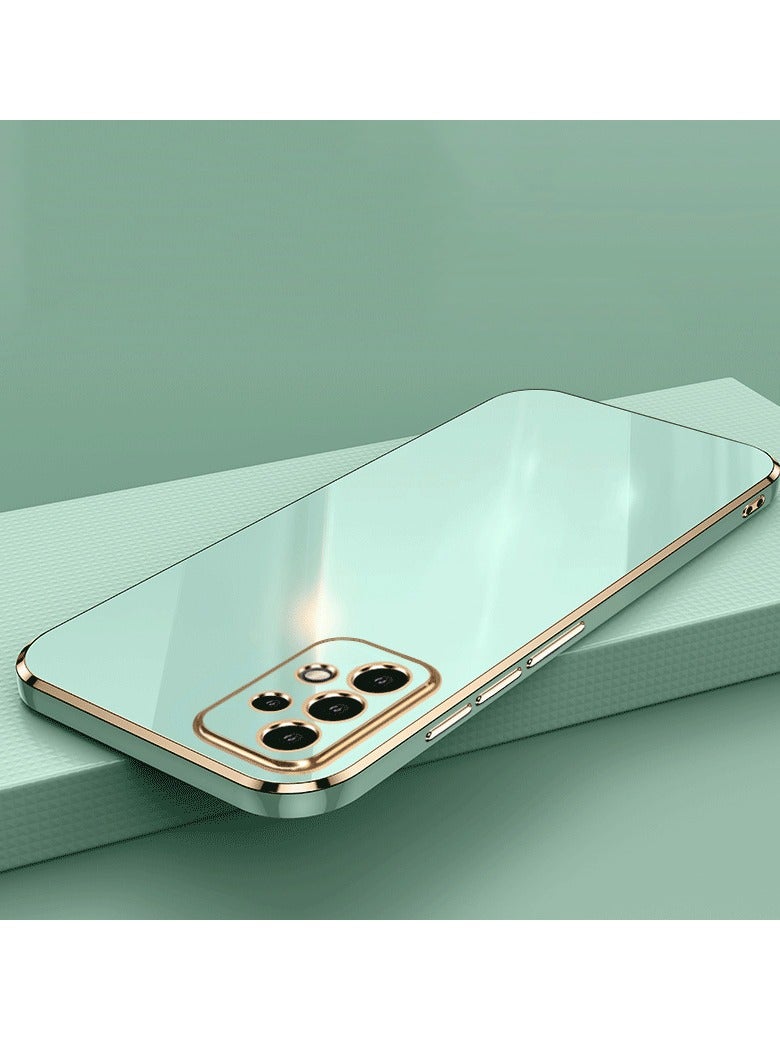 Samsung Galaxy A73 5G Green Mobile Phone Case Cover, Luxury Plating Soft Back Cover, Raised Full Camera Protection - Image 2