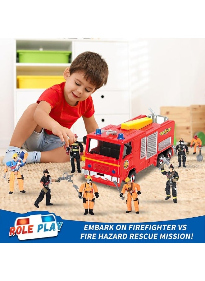 HAPTIME 8 Pieces Firefighter Action Figures, Fireman Toys for 3 4 5 6 7+ Year Old Boys, 4-Inch Toy Figure & Playsets with Accessories, Ideal Gifts for Boys Girls Kids Party Favor - pzsku/Z04542260693A04C0D5B8Z/45/_/1729171903/a1a5b697-bb34-439e-ab9c-ca20b3493c3a