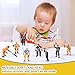 HAPTIME 8 Pieces Firefighter Action Figures Fireman Toys for 3 4 5 6 7 Year Old Boys 4Inch Toy Figure Playsets with Accessories Ideal Gifts for Boys Girls Kids Christmas Stocking Stuffers Party Favor - Image 4