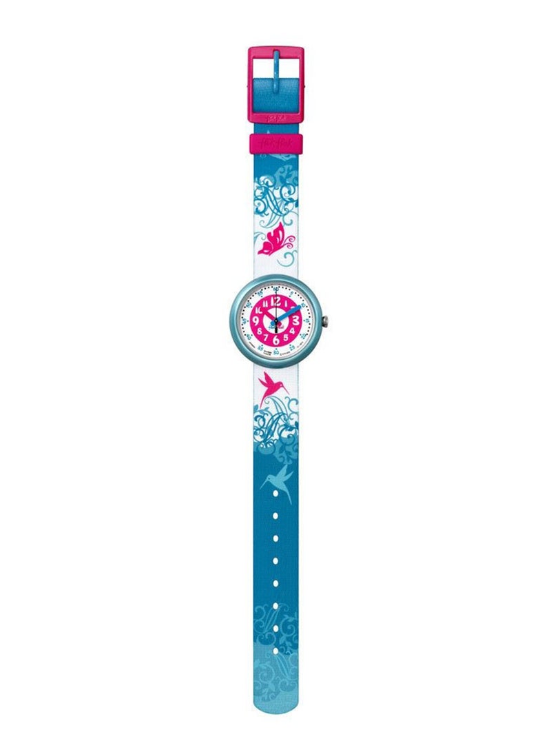 Swatch Kids Unisex Dolcezza In Turchese Quartz Movement Water Resistant Wrist Watch - 34 Mm - Image 2