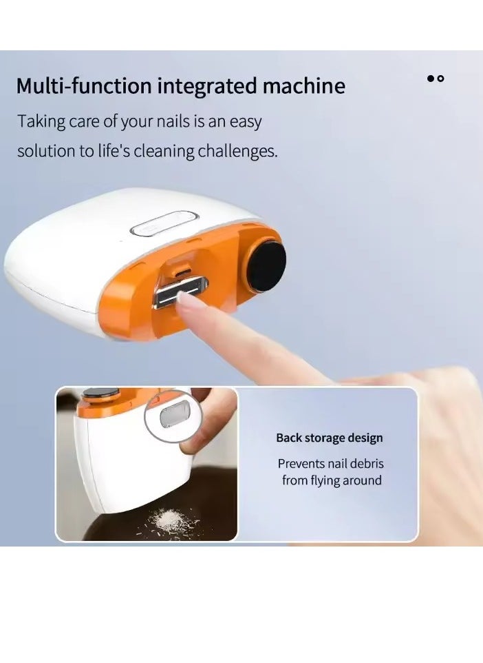 Upgraded version Rechargeable Nail Trimmer Electric Automatic Nail Clipper With Lighting Electric Polishing Nail Clipper - pzsku/Z045436F452C6573E3417Z/45/_/1713002858/28275cdf-2b58-4327-a8a2-0e6d99fb7a16