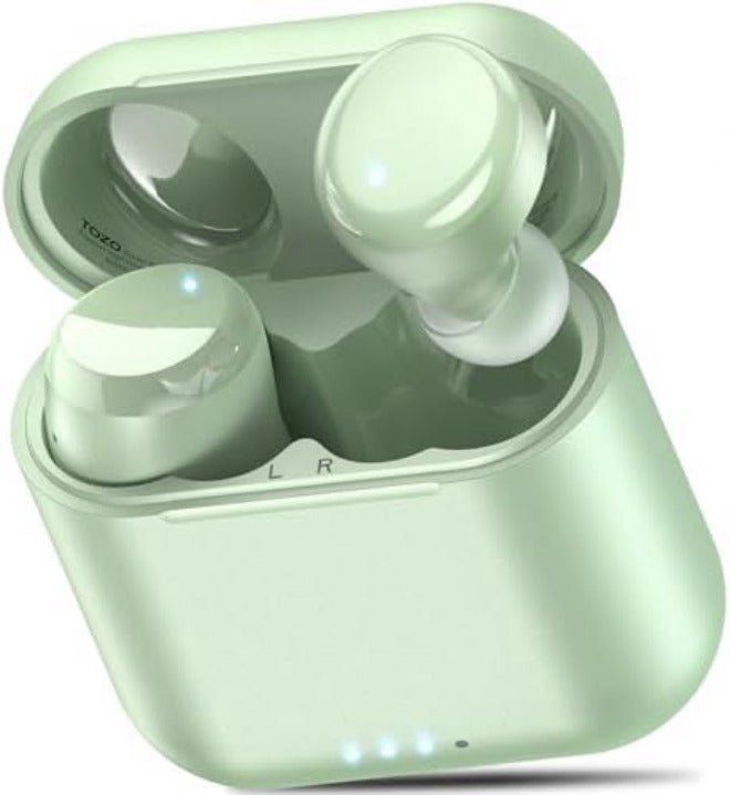 TOZO T6 Wireless Earbuds Bluetooth 5.3 Headphones, Ergonomic Design in Ear Headset, 50Hrs Playtime with Wireless Charging Case, APP EQ Customisable, IPX8 Waterproof - Image 1