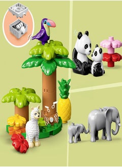 LEGO LEGO - Duplo Wild Animals of The World 143 Pieces - 10975  - Image 5
