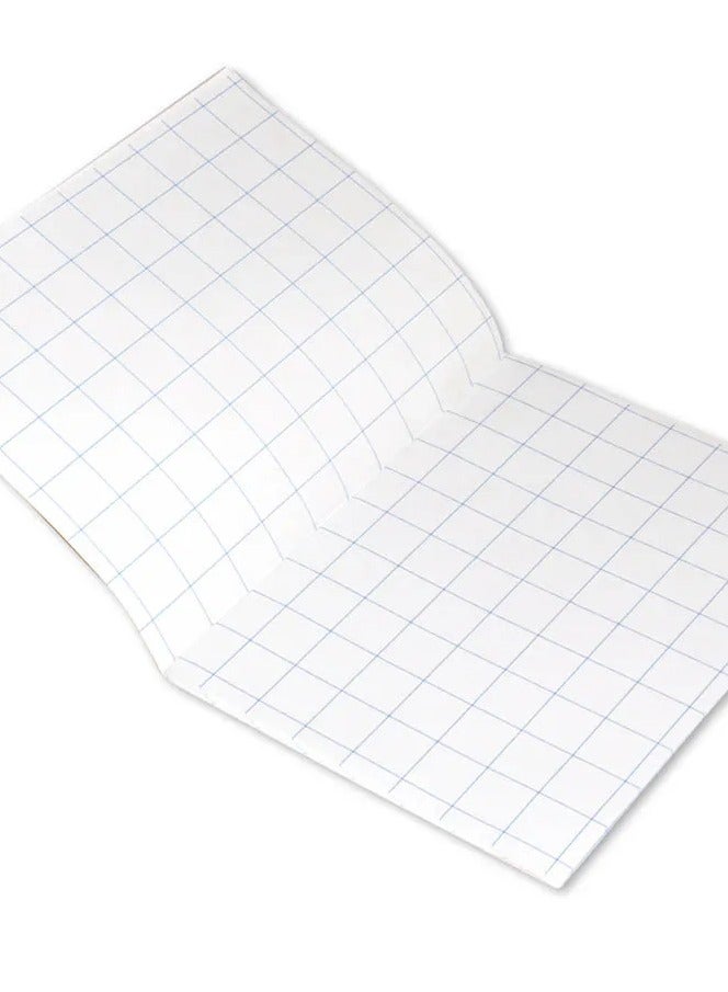 FIS Exercise Book, Size 165x210mm, 40 Sheets, 80 Pages, 20mm Square Gridlines, Packet of 12 Pieces, Neon Orange Cover with Mathematical Info-FSEBSQ2080N - Image 2