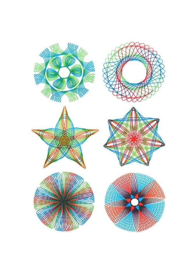 OASIS-TH - 27 Pieces Spirograph Design Set Classic Gear Design Kit - Image 1