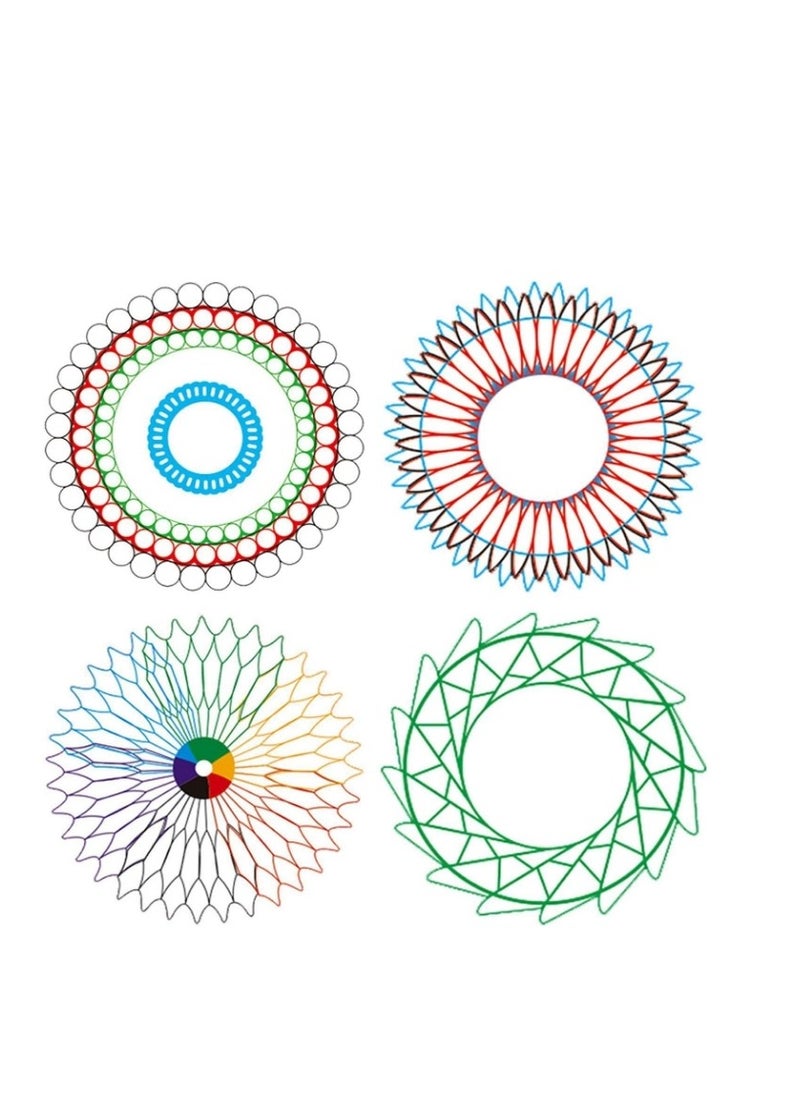 OASIS-TH - 27 Pieces Spirograph Design Set Classic Gear Design Kit - Image 1