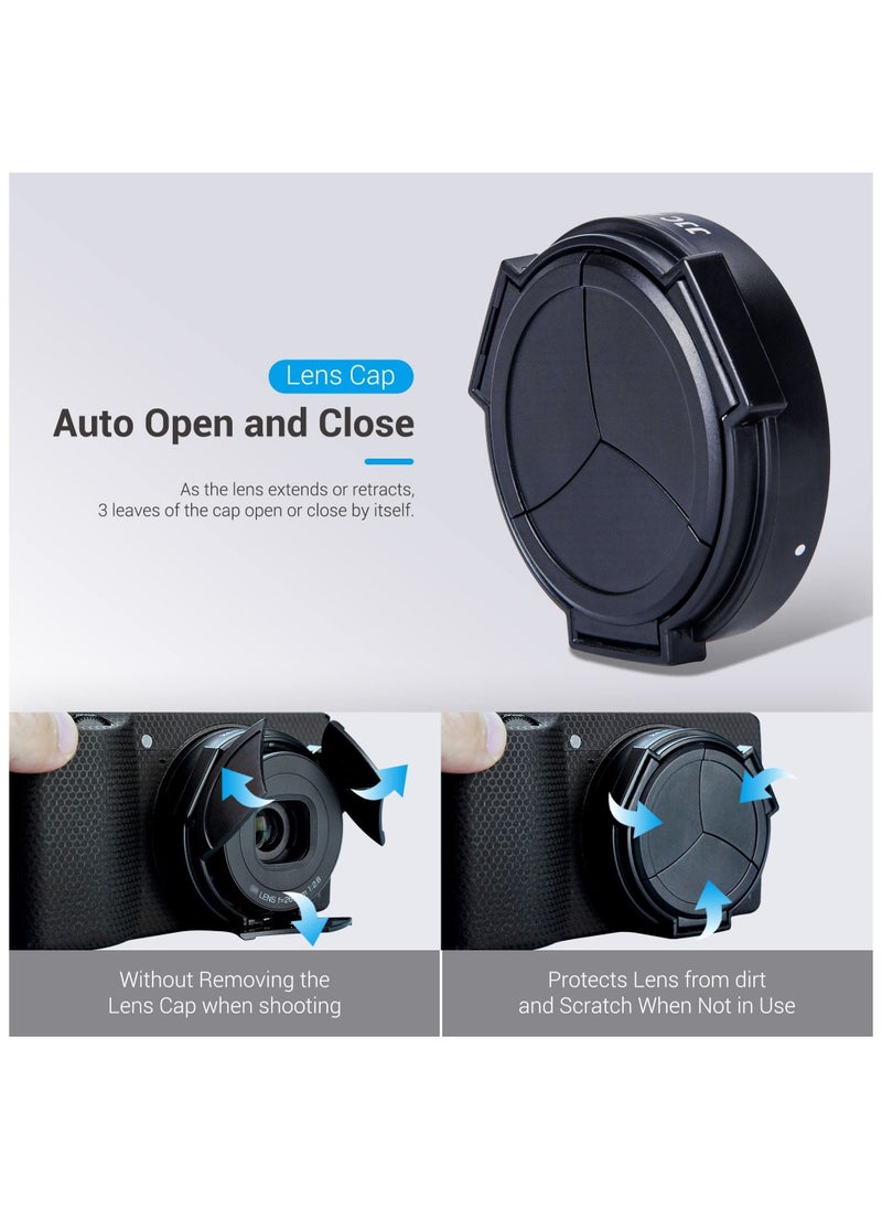 Y&D - Auto Open and Close Lens Cap Cover for Ricoh GR IIIx GRIIIx GR3x Camera, Dustproof Anti-Scratch Protector No Need to Remove, Accessory - Image 1