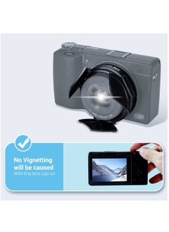 Y&D Auto Open and Close Lens Cap Cover for Ricoh GR IIIx GRIIIx GR3x Camera, Dustproof Anti-Scratch Protector No Need to Remove, Accessory  - Image 4
