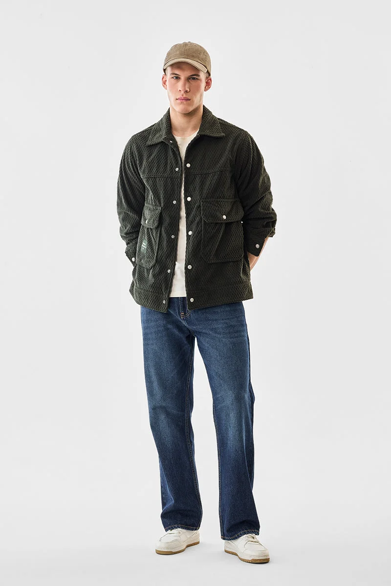 SNITCH جاكيت بجيبين بأزرار كبس