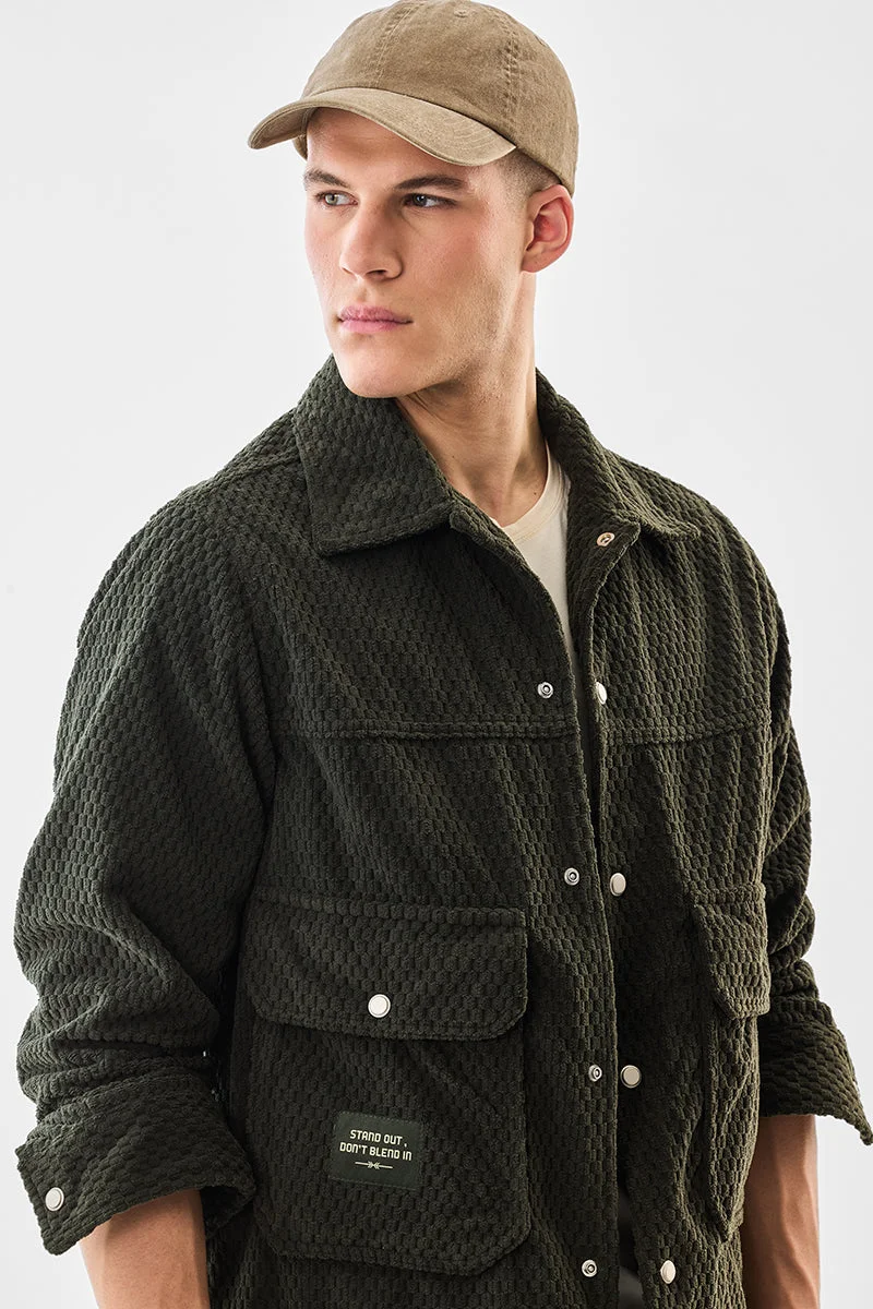 SNITCH جاكيت بجيبين بأزرار كبس