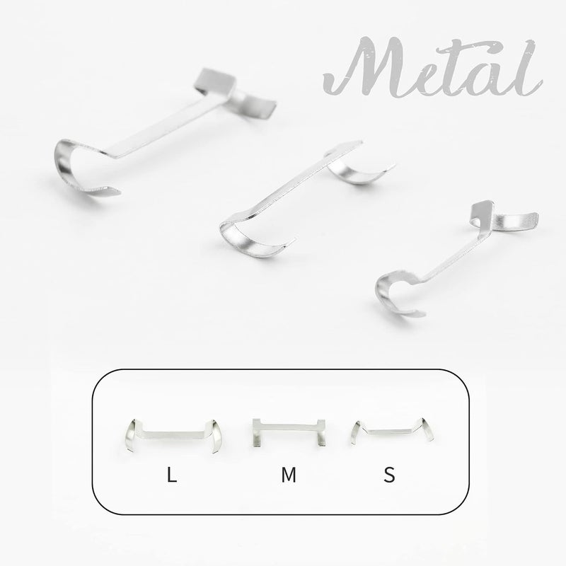ELETIUO 13 Pack Filled Silver Metal Ring Guard with 4 Sizes Spirals,Invisible Ring Size Adjuster Set for Loose Rings,Ring Guard, Ring Sizer,Fit for Men and Women Rings,2 Styles (Silver+Transparent) - Image 3