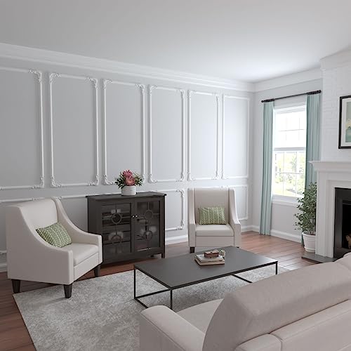 Ekena Millwork إيكنة ميلوورك PML08X08AS أشفورد كورنر (يتطابق مع القالب PML01X00AS) قالب اللوحة، 8 1/4" عرض × 8 1/4" ارتفاع، مبدد - Image 5