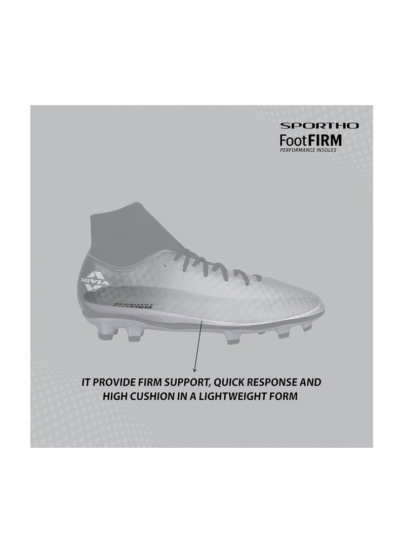 Nivia Oslar Blade 2.0 Football Shoes for Men | Sports and Athletic Footwear with Upper Synthetic | Comfortable Football Shoes | 9UK / 10US / 43EU - Image 5
