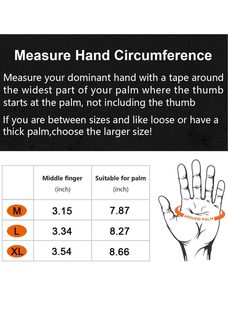 Generic Durable Leather Gardening Gloves - Heavy Duty Thorn Proof Cowhide Work Gloves for Men & Women, Perfect for Pruning & Bricklaying (Yellow, Large)  - Image 2