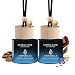 AirPurelle Car Air Freshener Hanging 2 Pack Car Air Fresheners Diffuser Spicy Sandalwood Fragrance Oil Air Diffuser for Car 45 days Long Lasting Fragrance Two 027 FL OZ8ML Made in USA Car Air Fresheners - Image 2