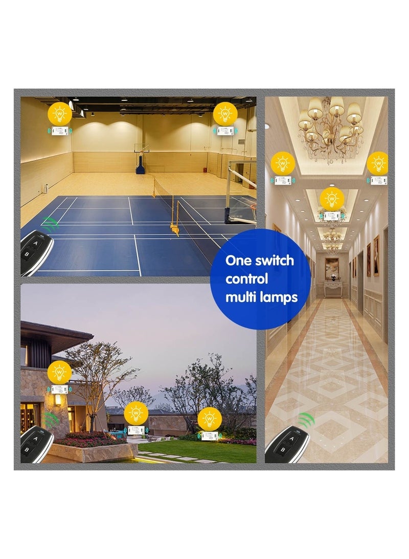 المنزل الذكي 433 ميجا هرتز تيار مستمر 12 فولت 1 قناة لاسلكية عن بعد، جهاز إرسال واستقبال مرحل عالمي، وحدة تبديل للتحكم عن بعد وجهاز تحكم عن بعد لجهاز إرسال الترددات اللاسلكية 1527 - Image 3